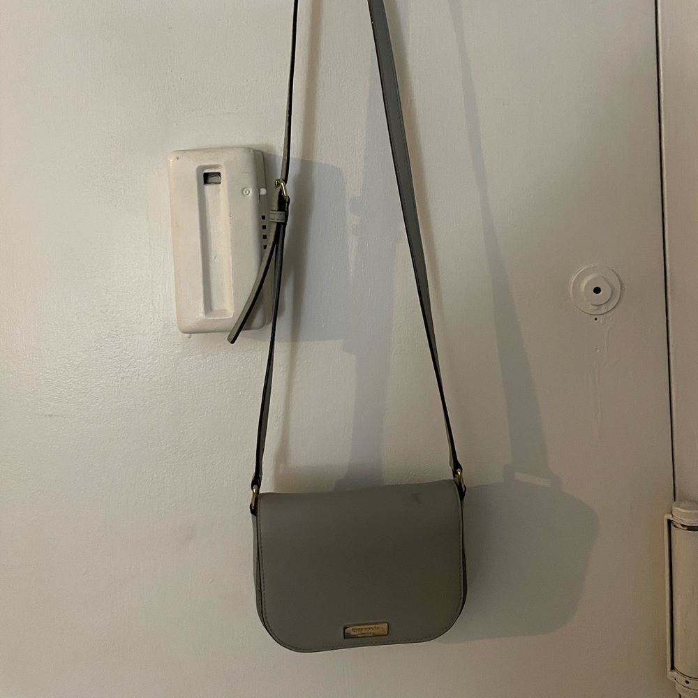 Kate spade gray crossbody